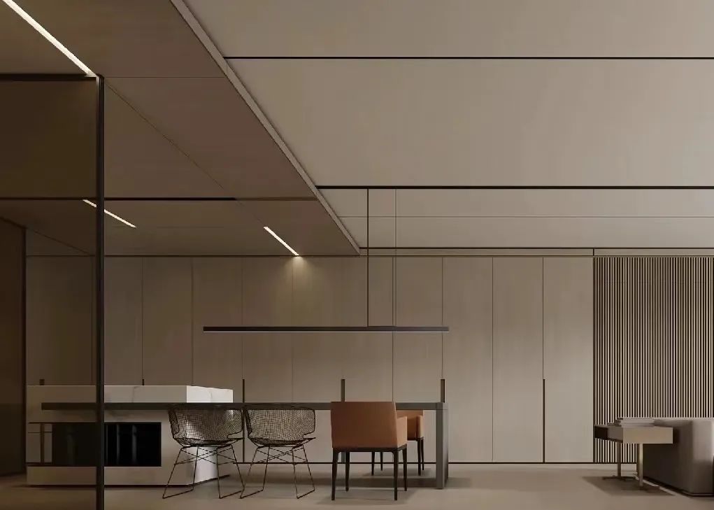 開(kāi)洋木作整裝案例—純粹與高級(jí)的融合空間簡(jiǎn)潔